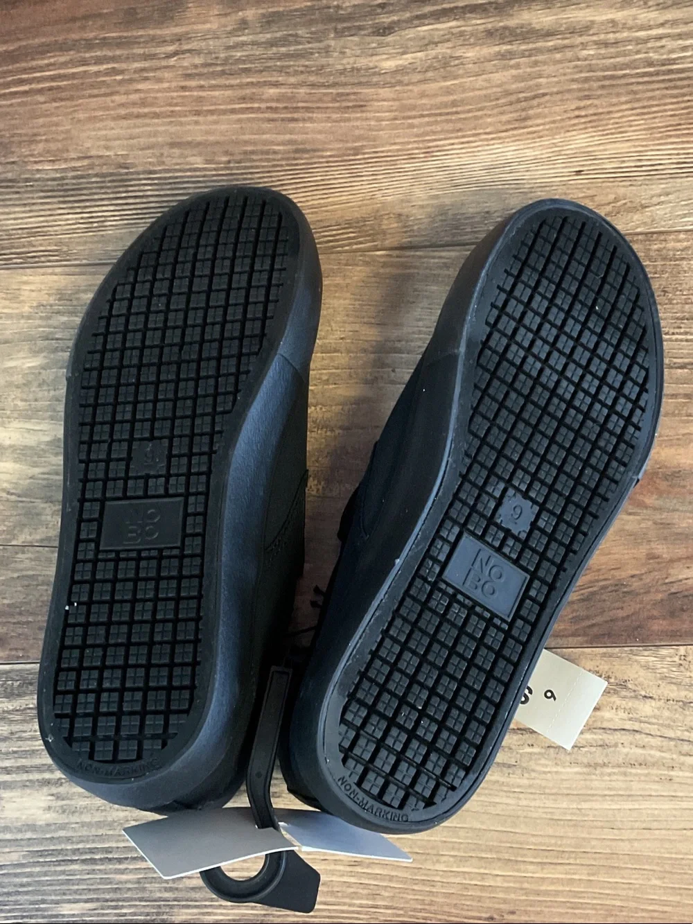 No Boundaries Black Slip-On Men's Casual Shoes NWT 9